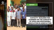 Burkina Faso: Capacity-building for learners on the concepts of open and responsible innovation in agriculture