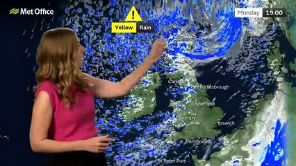 Met Office Monday Evening Weather Forecast 24/11/2024