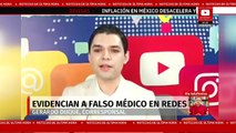 Exponen a falso médico de San Luis Potosí en redes sociales; ya restringió sus cuentas