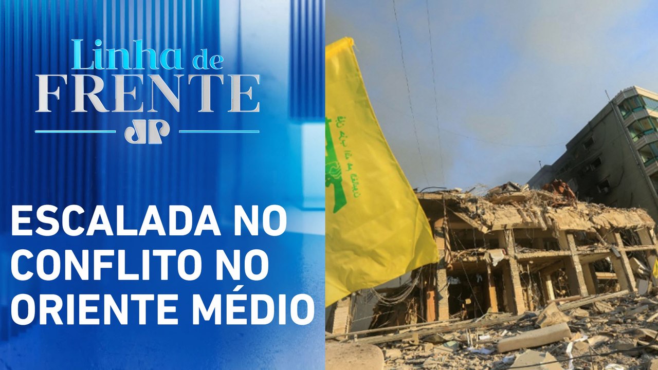 Hezbollah dispara 340 mísseis contra Israel | LINHA DE FRENTE