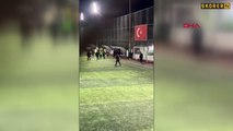 İzmir'de hakeme saldıran futbolcu tutuklandı!