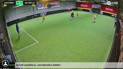 But de Leandro M - Les Copains D Abord 1