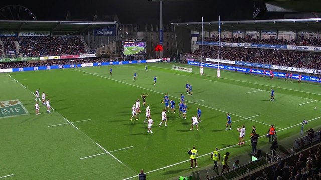 TOP 14 - Essai de Ben TAPUAI (UBB) - RC Vannes - Union Bordeaux-Bègles