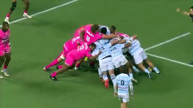 TOP 14 - Essai de Feleti KAITU'U (R92) - Stade Français Paris - Racing 92