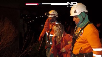 No comment: Έξι άνθρωποι διασώθηκαν μετά από κατολίσθηση στη Βολιβία