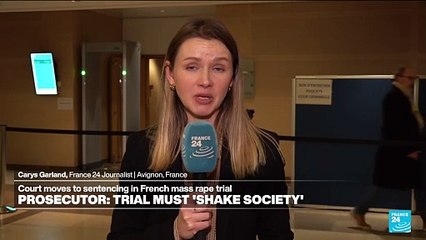 French mass rape trial prosecutors demand maximum sentence for Gisèle Pelicot's ex-husband