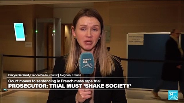 French mass rape trial prosecutors demand maximum sentence for Gisèle Pelicot's ex-husband