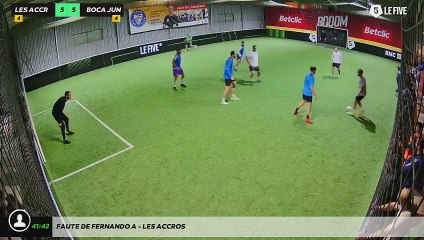 Faute de Fernando A - LES ACCROS