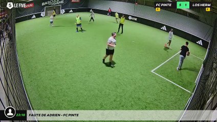 Faute de Adrien - Fc Pinte