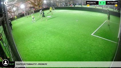 Faute de Thibaut P - Picon Fc