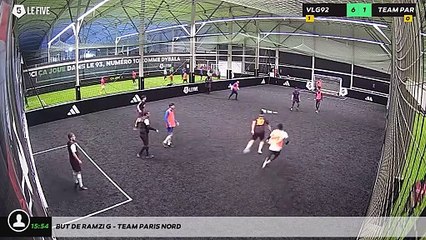 But de Ramzi G - Team Paris Nord