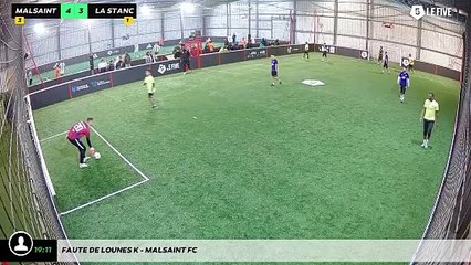 Faute de Lounes K - Malsaint Fc