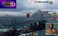 World of warships Commander Worf French Destroyer