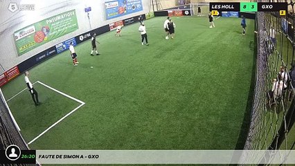 Faute de Simon A - Gxo