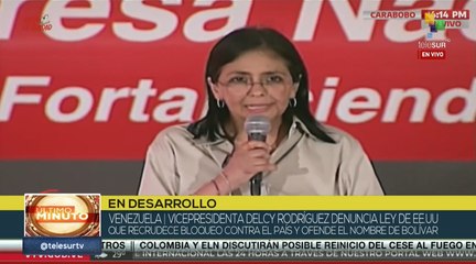 Vpdta. Delcy Rodríguez hace un llamado a defender a la industria petrolera
