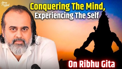 Conquering the mind, and experiencing the Self || Acharya Prashant, on Ribhu Gita (2018)