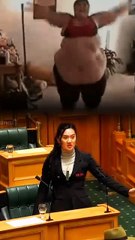 Haka protest.Whakaata  Māori-11-14  476.4K  Parliament suspended as Māori MPs perform haka joined by public gallery. @Te Ao with Moana  @Te Ao Māori News  @TUKU