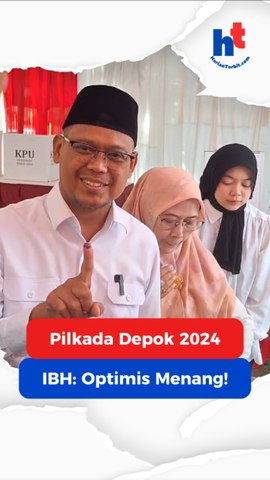 Pilkada Depok 2024 | IBH: Optimis Menang!