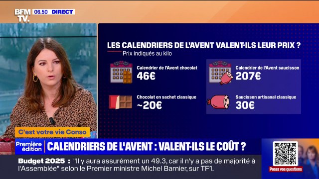 Chocolats, saucissons, fromages... Que valent vraiment les calendriers de l'Avent?