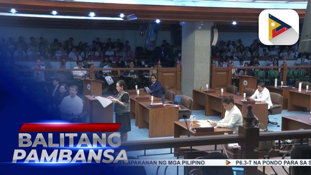 Proposed national budget para sa 2025, lusot na sa ikatlo at huling pagbasa ng Senado
