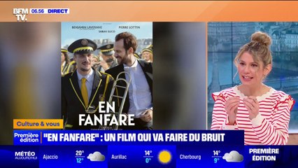 Benjamin Lavernhe transformé en chef d'orchestre dans "En fanfare", qui sort ce mercredi