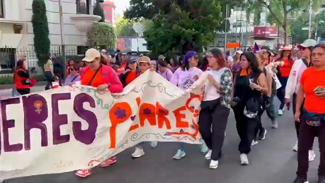 Comienzan las marchas por el Día Internacional de la Eliminación de la Violencia contra la Mujer