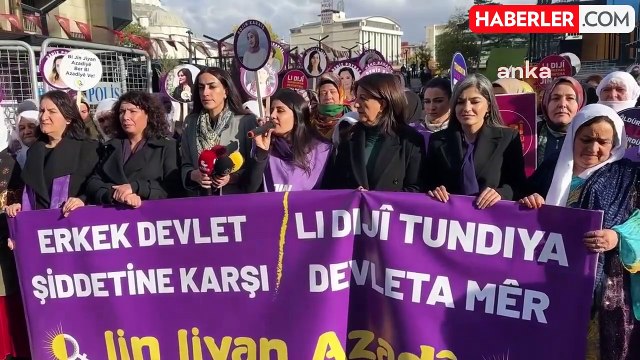 Van'da Kadına Yönelik Şiddete Karşı Yürüyüş Düzenlendi