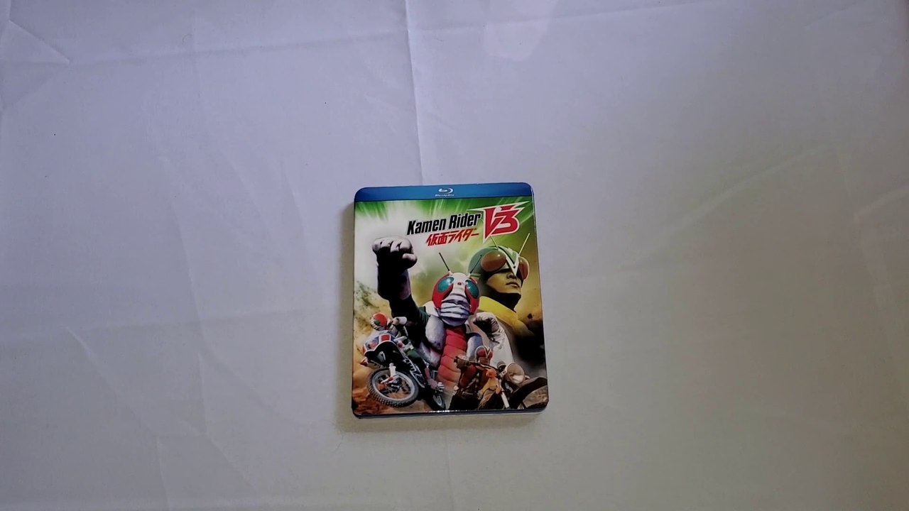 Kamen Rider V3 Blu-Ray Unboxing