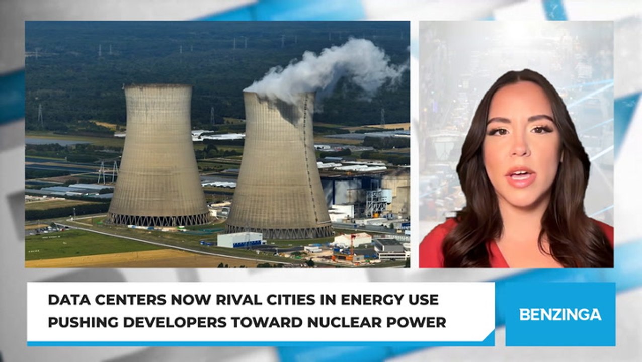 Data Centers Now Rival Cities In Energy Use Pushing Developers Toward Nuclear Power