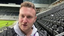 Newcastle United 0-2 West Ham United - Jordan Cronin reacts