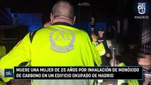 Muere una mujer de 25 años por inhalación de monóxido de carbono en un edificio okupado de Madrid