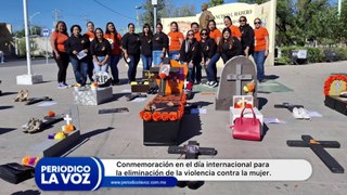 Día internacional de la lucha contra la violencia hacia la mujer.