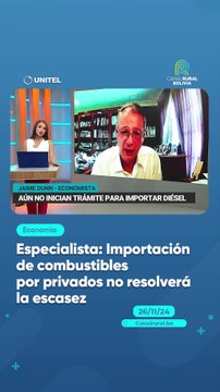 Especialista: Importación de combustibles por privados no resolverá la escasez