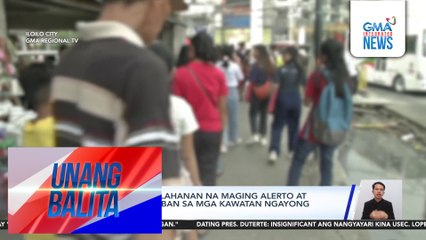 Publiko, pinaalalahanan na maging alerto at mapagmatyag laban sa mga kawatan ngayong holiday season | Unang Balita