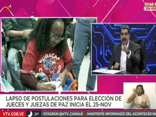 Jefe de Estado: El 15 de diciembre los circuitos comunales elegirán su juez de paz