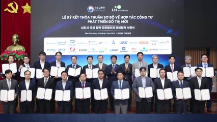 베트남 박닌성에 'K-신도시' 수출..."우수한 선례 될 것" / YTN