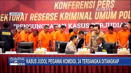 Perkembangan Kasus Judi Online Libatkan Komdigi, Polisi Sita Uang Rp76,9 Miliar