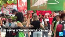 Informe desde Buenos Aires: mujeres marchan el 25N exigiendo garantías al Gobierno Milei