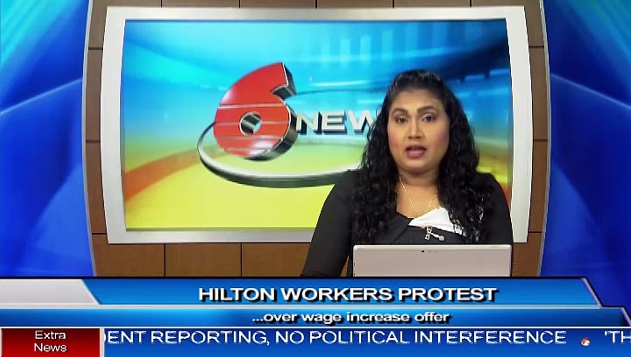 HILTON WORKERS PROTEST