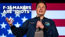 Elon Musk calls F-35 makers 'idiots' while championing drone tech