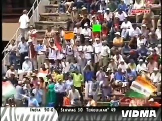 SACHIN TENDULKAR 81 RUNS VS ZIMBABWE @ HARARE IN 2003 WORLD CUP