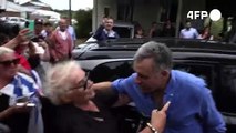 Presidente eleito do Uruguai visita seu mentor Mujica após vitória