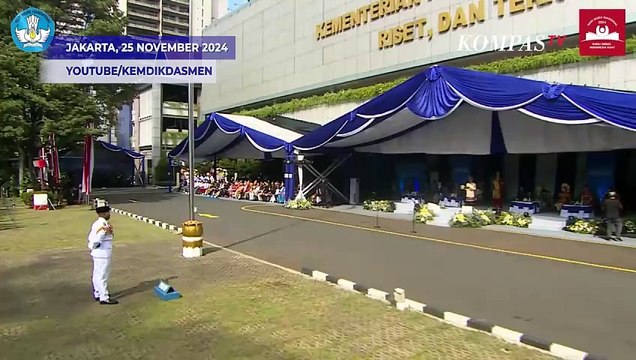 [FULL] Pidato Mendikdasmen Abdul Muti di Hari Guru, Bicara Perlindungan-Kesejahteraan Pengajar