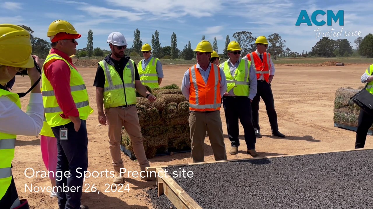 Orange Sports Precinct progress