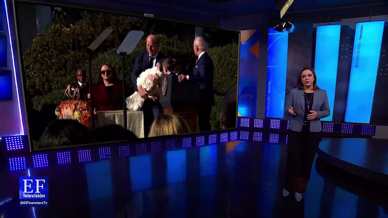 Joe Biden le perdonó la vida a 2 pavos