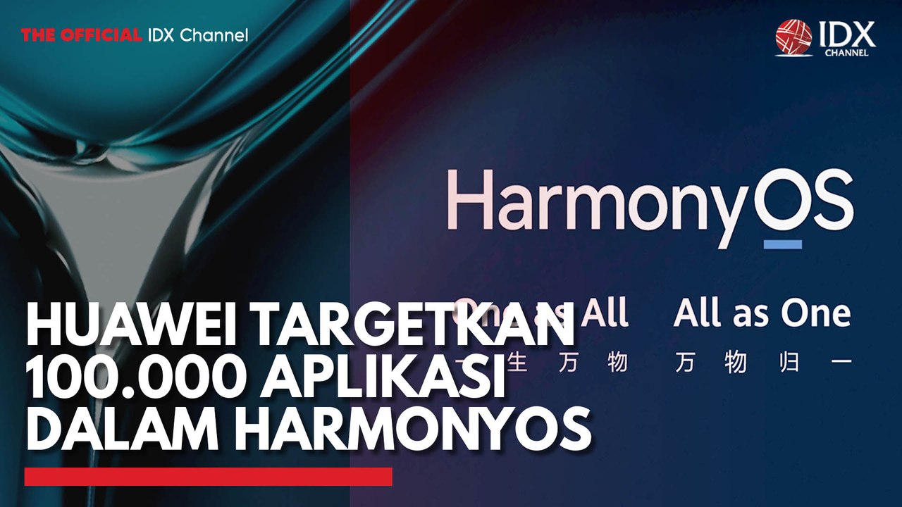Huawei Targetkan 100.000 Aplikasi dalam HarmonyOS
