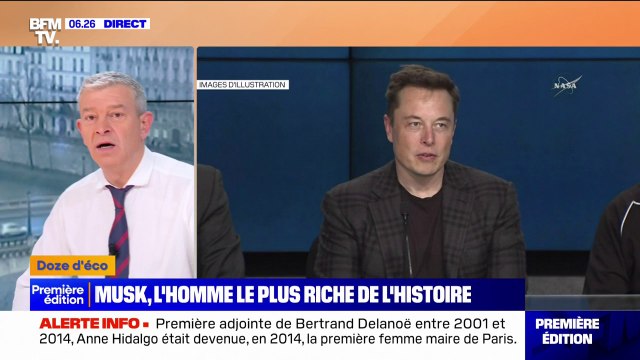 Avec 348 milliards de dollars, comment Elon Musk est devenu l'homme le plus riche de l'histoire