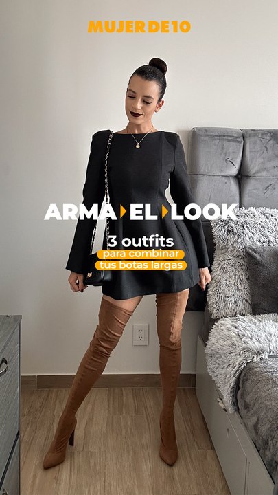 Arma el look: 3 outfits para combinar tus botas largas🔥
