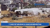 Rangkuman Israel-Hamas: Pangkalan Industri Militer Israel Dirudal, 10 IDF Terbunuh di Lebanon