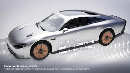 Mercedes-Benz CLA als hocheffizientes Elektrofahrzeug